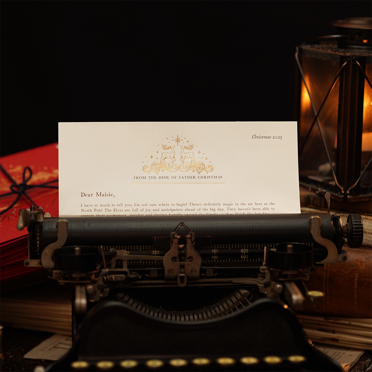 Personalised Luxury Letter from Santa or Father Christmas 2026