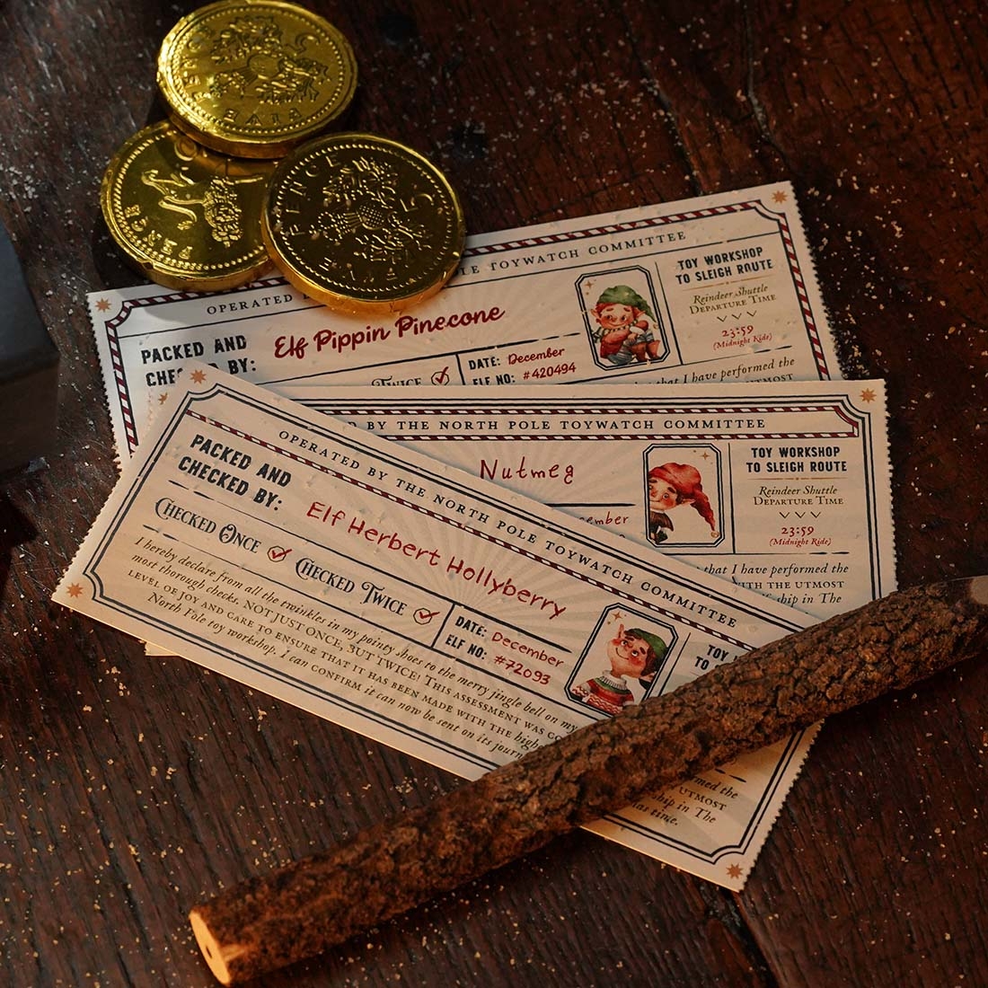 Elf Packing Slip